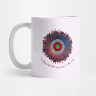 Tribal Petals, Timeless Patterns – A Hmong Bloom Mug